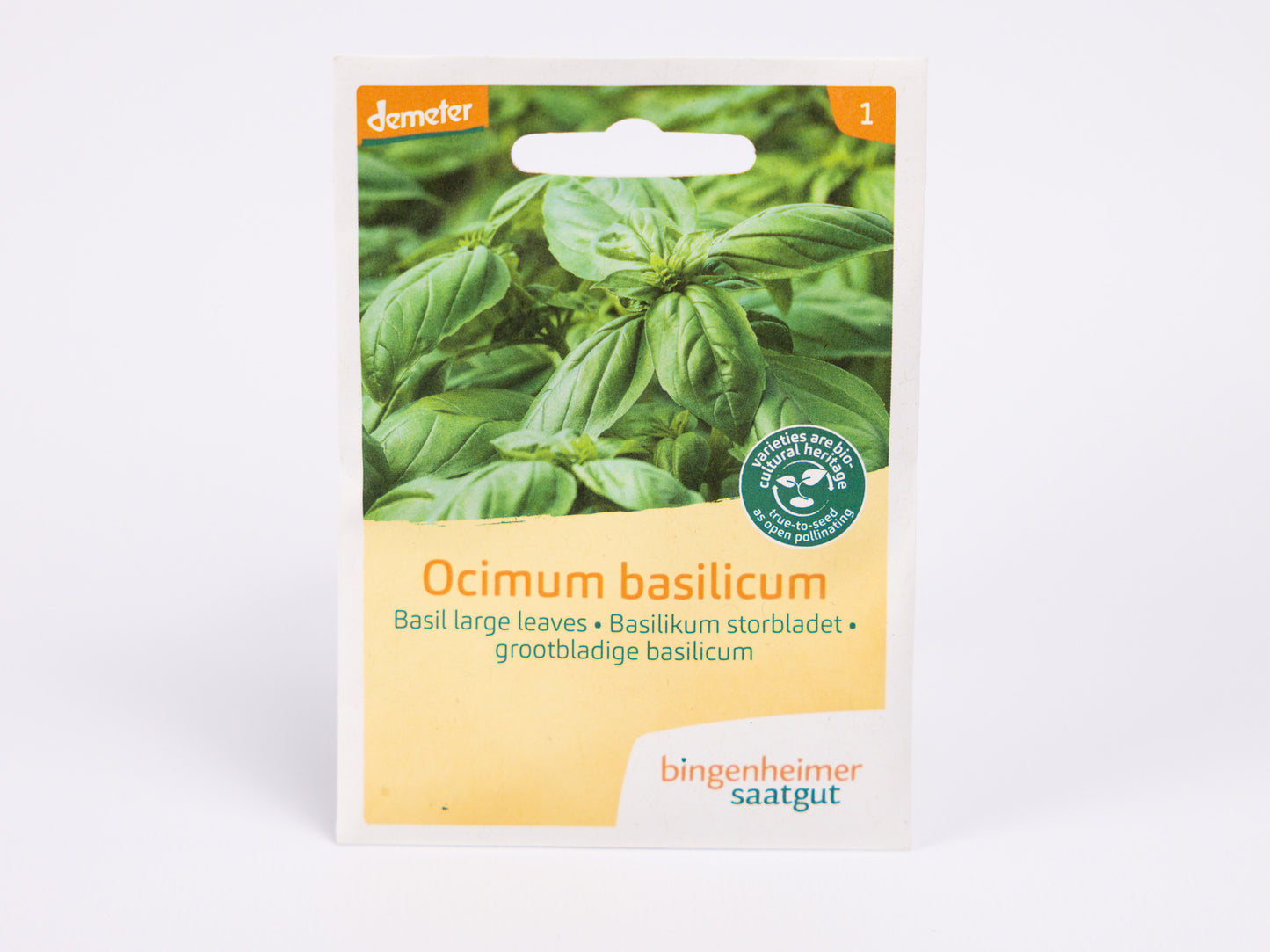 Basil - Large Leaves Ocimum