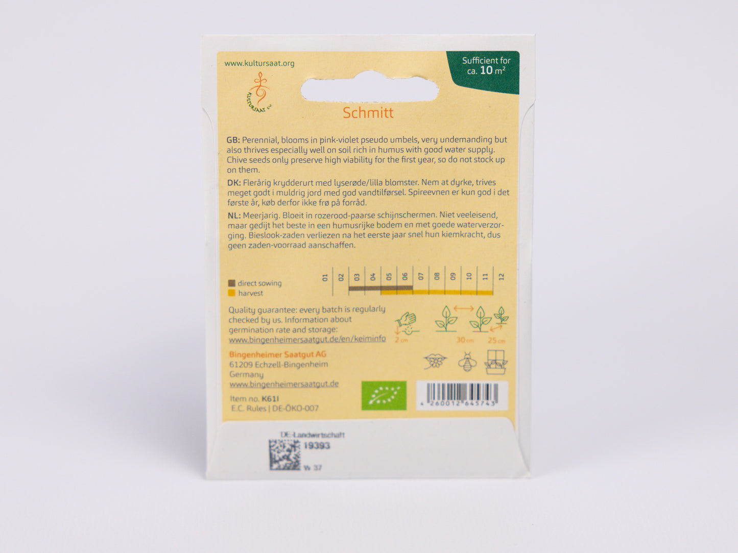 Chives - Perennial Schmitt