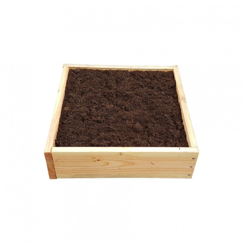 Sustainable vegetable garden box 60cm × 60cm