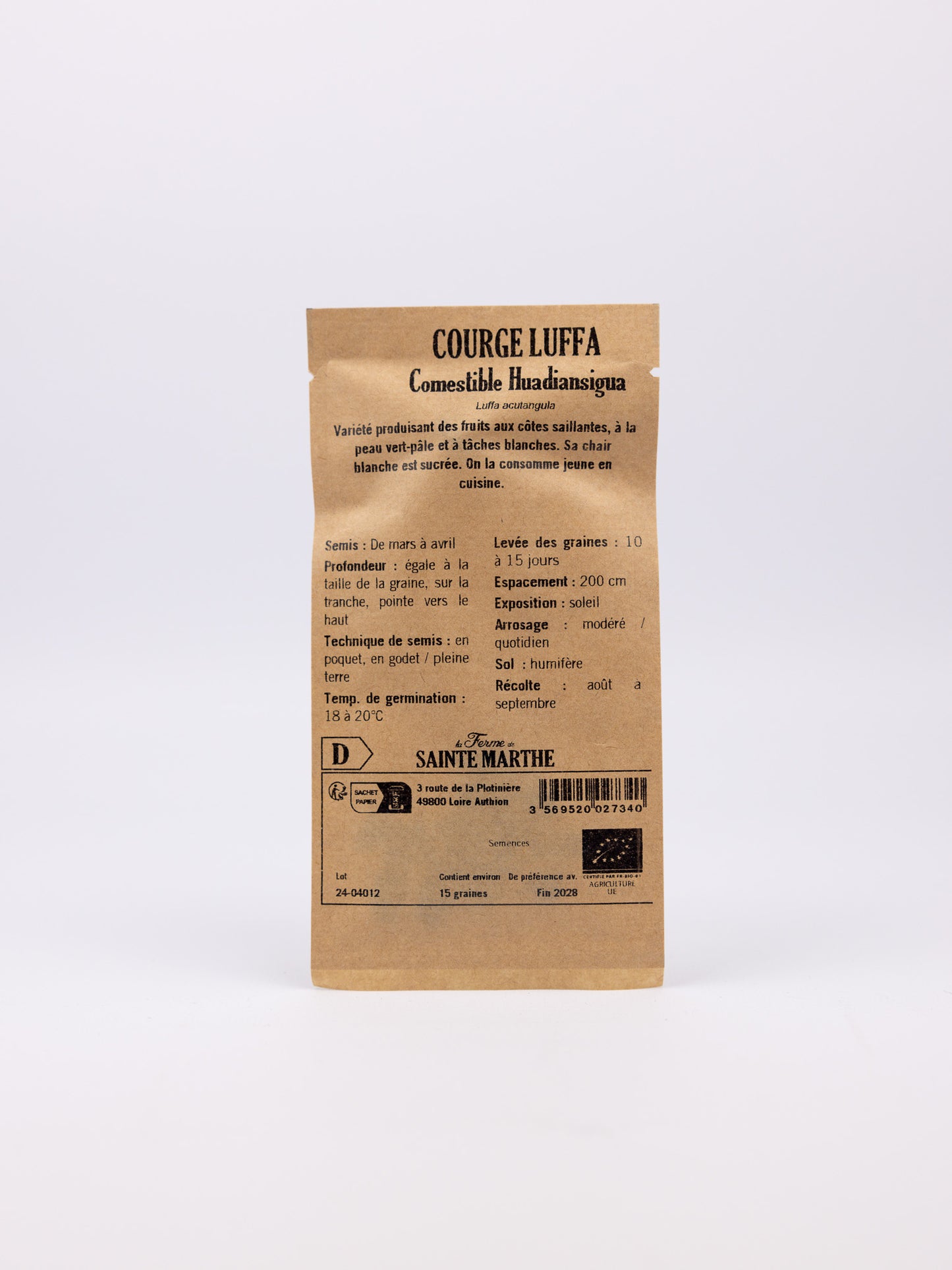 Luffa (edible or sponge)