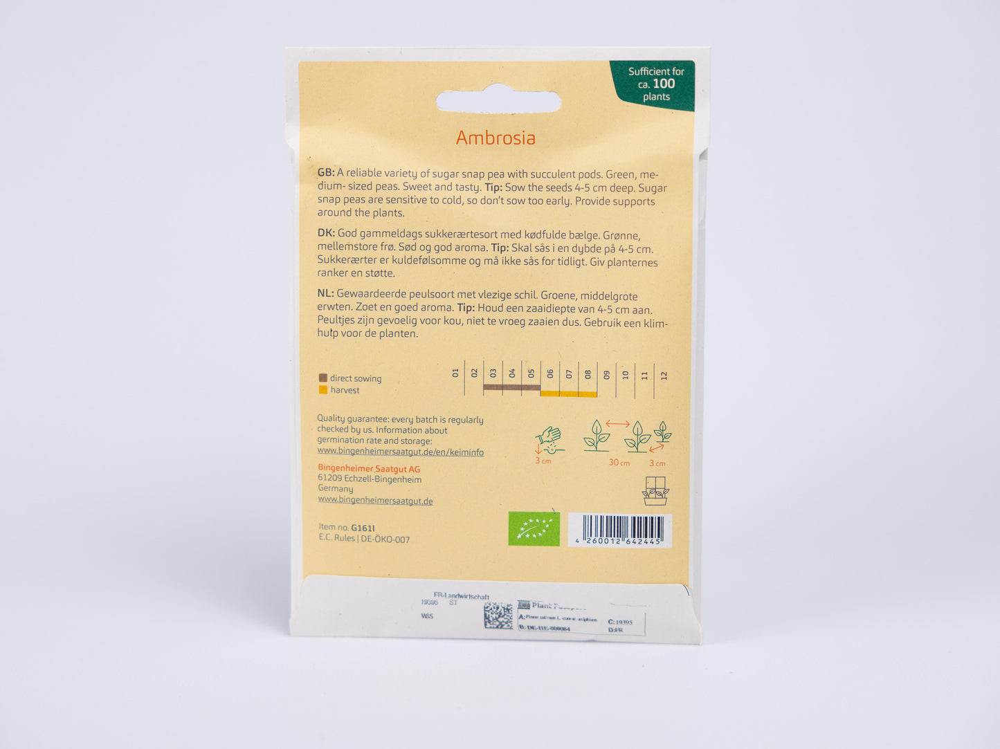 Ambrosia Sugar Pea