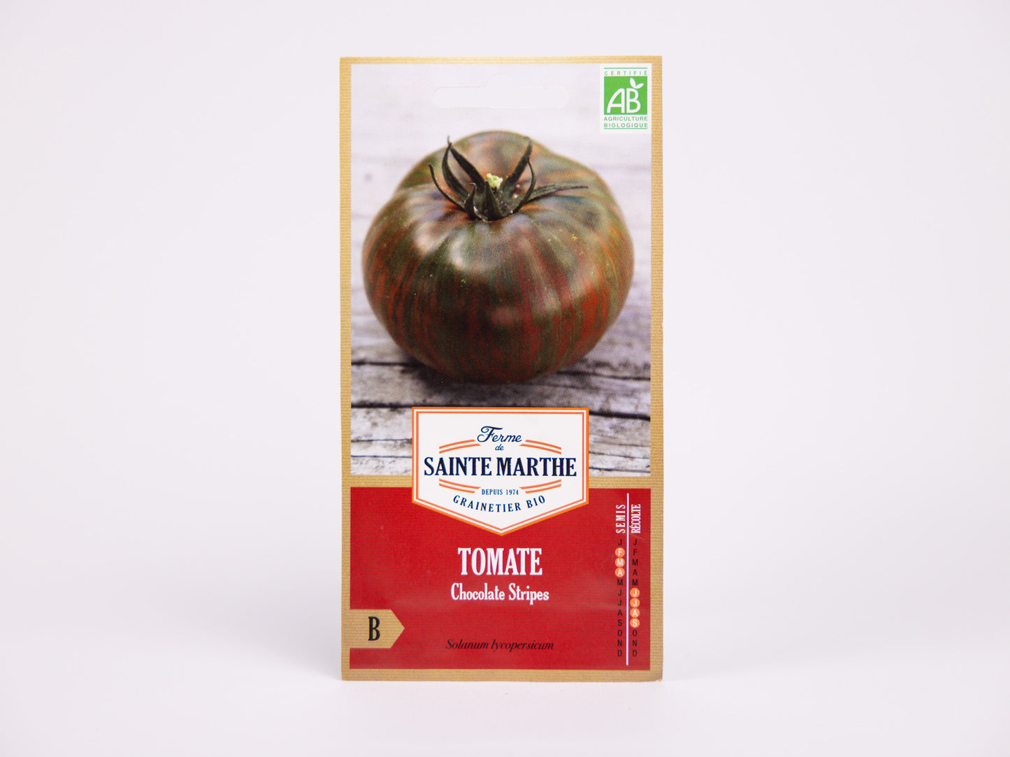 Tomato Chocolate Stripes